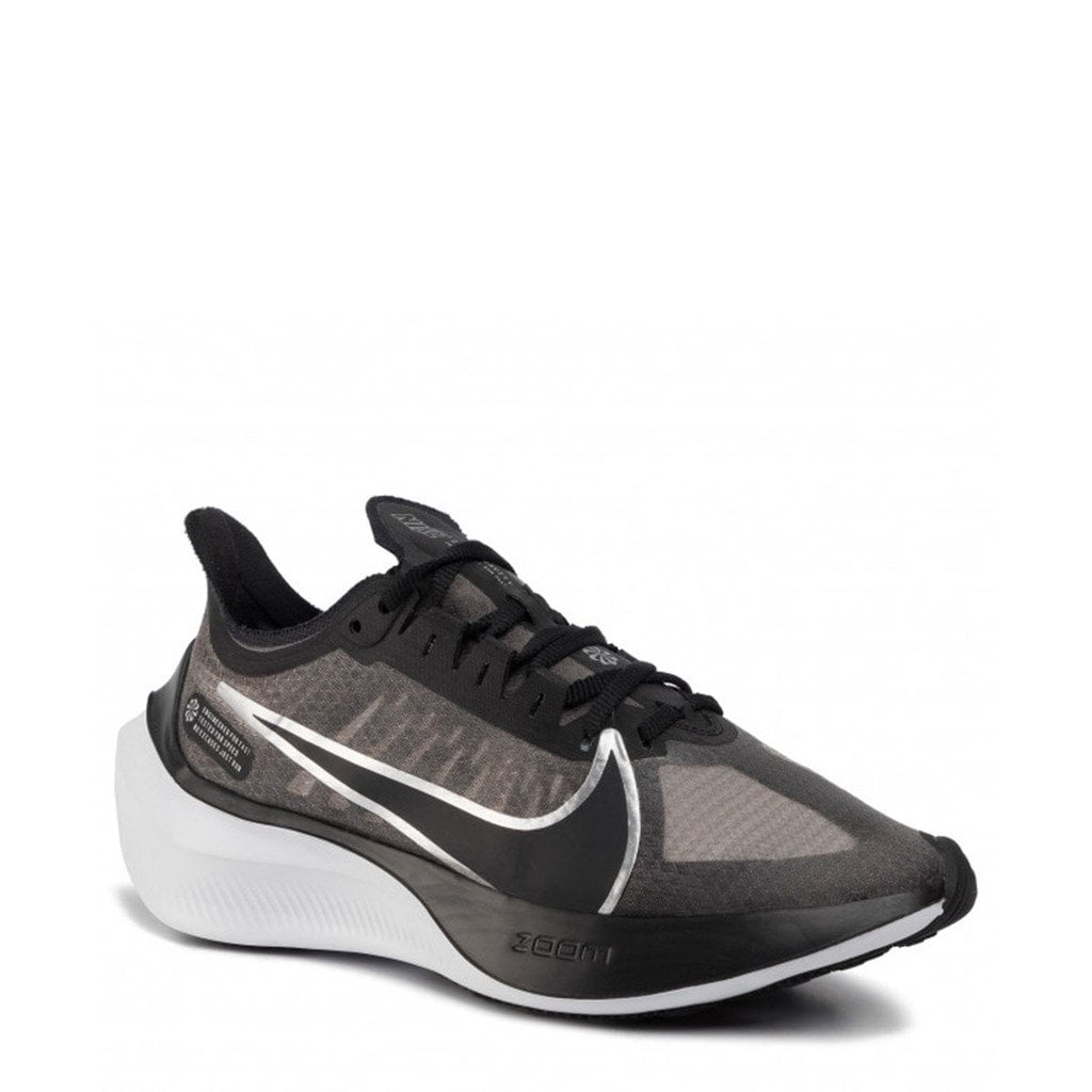 Nike Women s Zoom Gravity Black Metallic Silver Ankle High Mesh