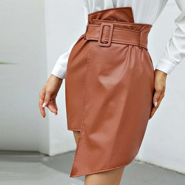 Khaki pencil skirt queen size cheap