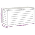 thumbnail image 3 of vidaXL Polypropylene Storage Box, Anthracite, 3 of 11