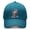 Blue-green, variant on United States 250th Anniversary Red Baseball Cap Featuring Patriotic Printed Artwork with Adjustable Design for Casual Everyday Comfort