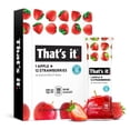 thumbnail image 1 of Apple + Fig Fruit Bars 100% All Natural, No Artificial Ingredients or Preservatives Delicious Healthy Snack for Children & Adults, Vegan, Gluten Free, Paleo, Kosher, Non GMO (12 Pack), 1 of 5