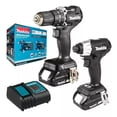 thumbnail image 2 of Rotomartillo Makita 1/2' + Atornillador 1/4' 18V +2Bat 1.5Ah, 2 of 10