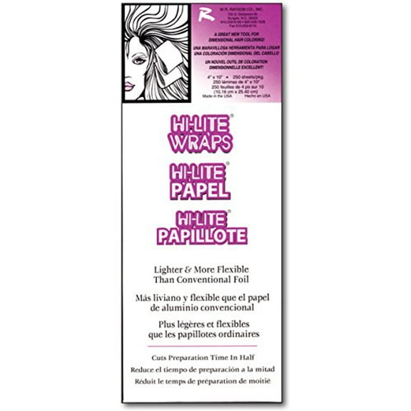 Hi-Lite Wraps 4 x 10 250 Sheets Per Box