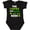 AB-Black, variant on Inktastic The Ladies are Lucky That I was Born St Patricks Day Baby Boy Boys Baby Bodysuit