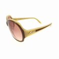 thumbnail image 4 of miumiu sunglasses Brown Beige Woman Authentic Used Y6352 JAPAN, 4 of 6