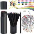 thumbnail image 1 of 36 Colouring Pencils, Coloured Pencils Drawing Pencils, Artist Pencil Set, No Wax, 1 of 3