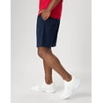 thumbnail image 3 of Hanes Sport Men's Mesh Athletic Shorts with Pockets, 9" Navy L, 3 of 5
