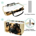 thumbnail image 4 of Shepherd Dog Collapsible Oxford Cloth Tote Bag: Reusable, Foldable, and Large Capacity - Ideal Laundry, Cube, and Bucket Organizer, 4 of 7