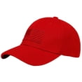 thumbnail image 4 of WAYUTE 250 Anniversary USA Hat US National Flag Embroidered Baseball Caps for Fashion Adjustable Visor Sun Hat Casual Outdoor, 4 of 5