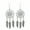 Silver, variant on Opolski Women Fashion Bohemian Dream Catcher Drop Dangle Earring Christmas Gift Jewelry