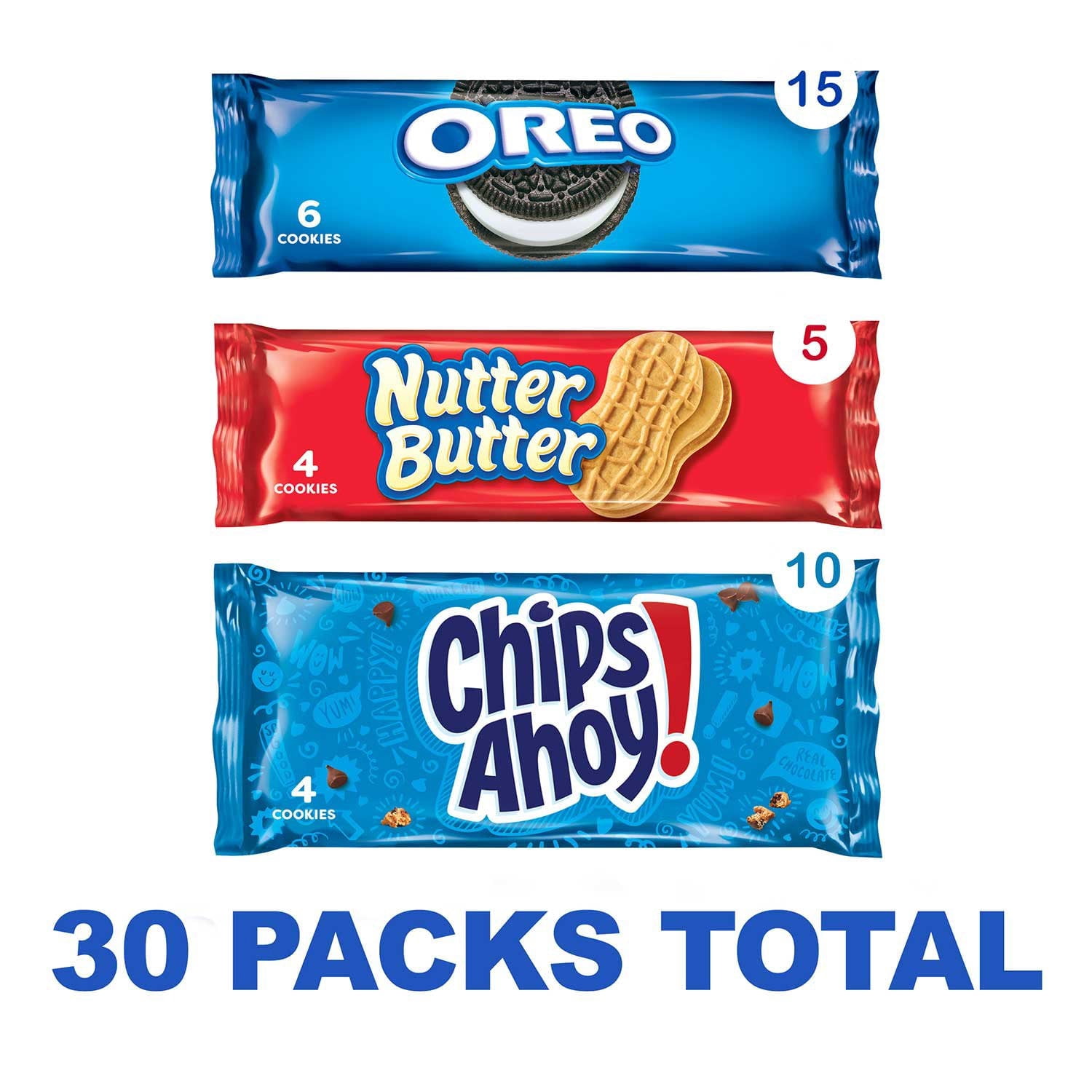 Nabisco Cookie Variety Pack, 30 pk.
