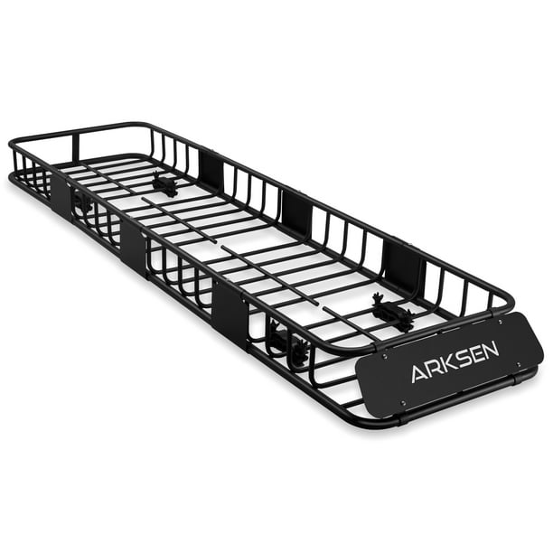 ARKSEN 84"x23"x6" Long and Narrow Car Roof Rack Cargo Carrier Rooftop