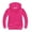 Hot Pink, variant on Odeerbi Baby Boys Girls Coats Winter Sweatshirt Toddlers Kids Hooded Solid Thick Coat Pullover