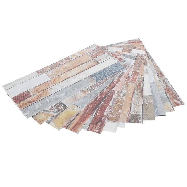 Floor Sticker, PVC Bright In Color Marble Tile Sticker For Kitchen For Living Room For Bathroom KIT047