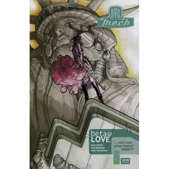 NYC Mech: Beta Love #4 VF ; Image Comic Book