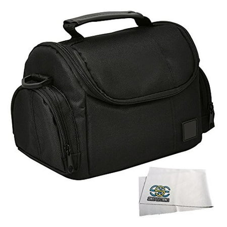 - Medium Soft Padded Digital SLR Camera Travel Case/Bag with Clip-on Detachable and Adjustable Strap for Nikon COOLPIX L840, L830, L820, L810, P900, P610, P600, P530, P520, P510, P500, 1 S1, S2, J1, J2,