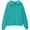 Mint Green, variant on Kids Sweatshirt for Boys Long Sleeve Kids Quarter Zip Sweatshirt V-Neck Loose Fit Pullover Tops Winter Clothes Clothes for 5-6 Years Old Girls