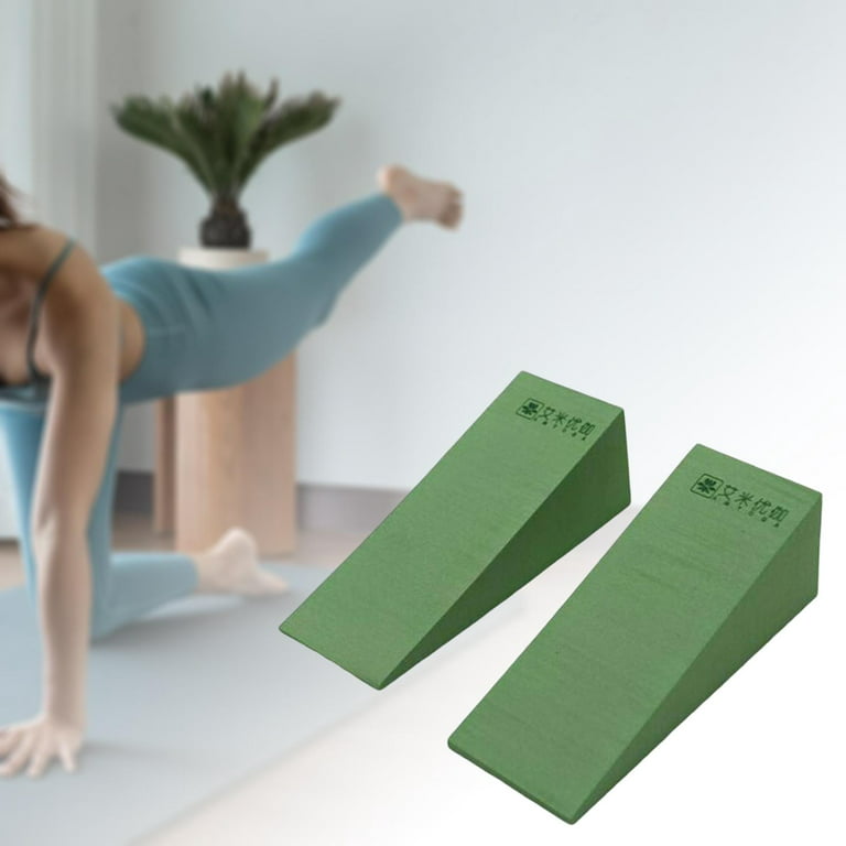 Yoga Blocks Wrist Wedge Lightweight Accessories Supportive for Gym Plank 2  Pieces