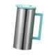 thumbnail image 2 of Jarra de agua de acero inoxidable Jarra para bebidas 1800 ml Jarra para bebidas Ligera Verde, 2 of 9