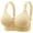 Beige, variant on Aofany 2025! Womens Plus Size Bra, Woman's Solid Gathered Together Large Size Daily Bra Underwear No Rims, 36C-46C