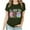 Army Green, variant on Easter T Shirts for Womens Cute Fun Egg Graphic Tees Easter Gift Shirts Short Sleeve Casual Tops for Party Travel Club Black(S-3XL)