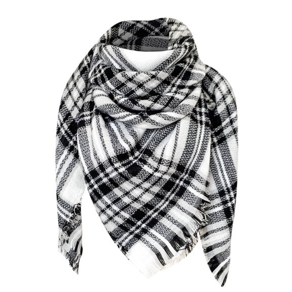 JAHH Ladies Women's Shawl Wrap Poncho Cape Ruana for Travel Plane Blanket Reversible Open Front Design Autumn Winter Scarf