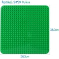 thumbnail image 2 of Placa de construcción grande Compatible con placas Duplo, placa Base grande, juego de placas de 38*38cm para juegos creativos, juguetes educativos Xemadio WLJ-2311, 2 of 5