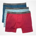 thumbnail image 2 of JOCKEY MEN'S BOXER X3 - STRIPED AQUA XLARGE - 3 PACK UNDERWEAR BOXER BRIEFS, 2 of 2