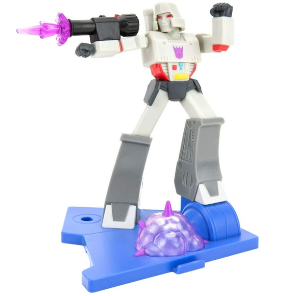 Zoteki Transformers Megatron - 4” Collectible Figure - Collect All Series 1: Fan Favorite Characters Optimus Prime, Megatron, Starscream, Soundwave, Grimlock, Bumblebee, Mystery Chase Variant
