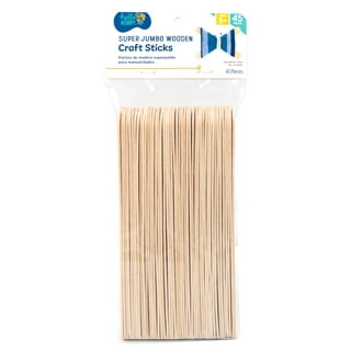 Craft Sticks Jumbo Natural 80 Pack 5.75″ – Scribbles Crafts – Brooklyn's  Premier Crafting Resource
