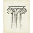 thumbnail image 2 of Tavoletti, Anne 26x32 Gold Ornate Wood Framed with Double Matting Museum Art Print Titled - Museum Sketches V Off White, 2 of 4