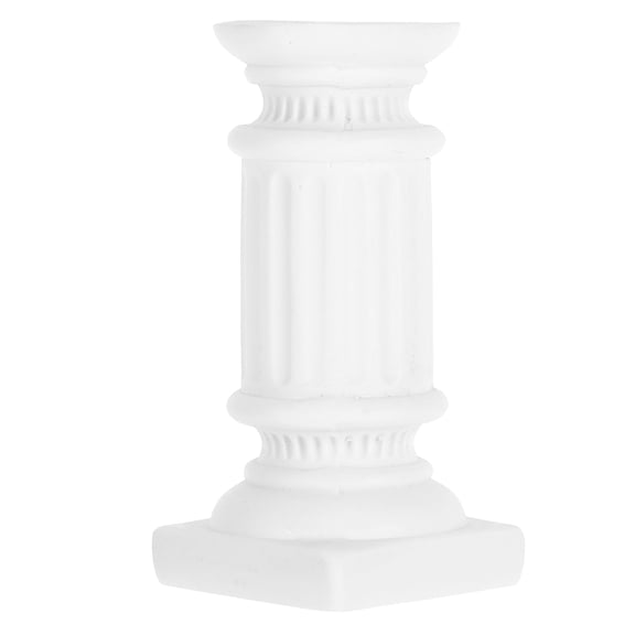 HOMEMAXS Mini Roman Column Prop Decoration Beige 7.1 x 3.4 x 3.1 cm for Home, Office, Party Decor