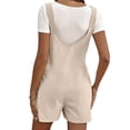thumbnail image 5 of Taqqpue Women's Maternity Overalls Shorts Pregnancy Casual Solid Color Sleeveless Jumpsuits Romper with Pocket, 5 of 9