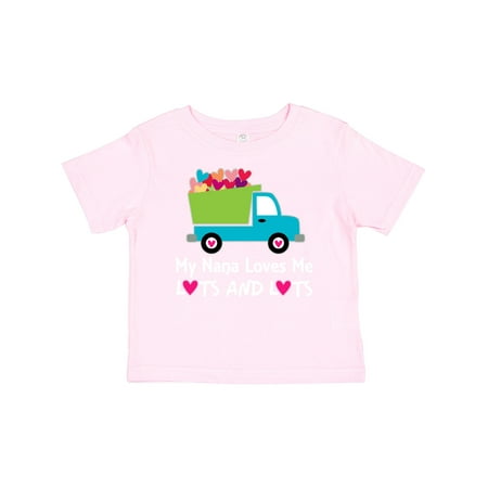 

Inktastic Nana Loves Me Grandson Boys Gift Baby Boy T-Shirt