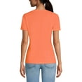 thumbnail image 2 of Hat and Beyond Women's Lightweight V-Neck Tee Superior Printability, 2 of 6