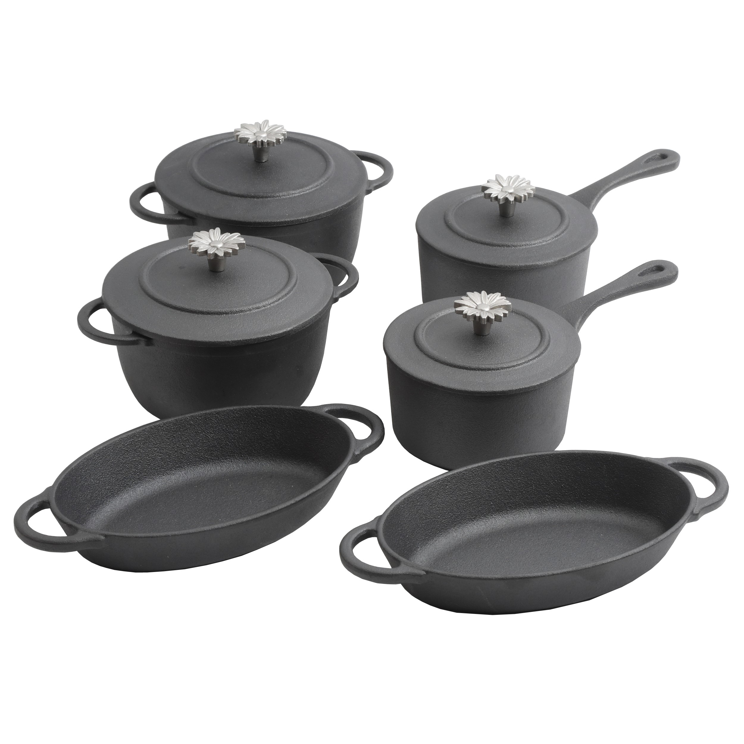 The Pioneer Woman Timeless 18-Piece Red Cast Iron Essential Set - image 5 of 9