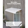 thumbnail image 4 of VEVOR Aluminum Awning 60 x 42 in, Durable Window Awning Door Canopy, Lightweight and Stable Aluminum Awnings for Doors Exterior Rain Snow Sunlight Protection for Door Entrance Windows Patio Porch, 4 of 9
