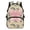 Pink Bass Fish Bow, variant on Binienty Duck Camo School Backpack for Girls Age 8-10 Heavy Duty 17 Inch Bookbag with Laptop Compartment Rucksack Back to School Gifts for Students
