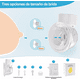 thumbnail image 3 of Extractor De Leche Eléctrico Silencioso Portátil Recargable Blanco, 3 of 5