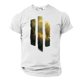 thumbnail image 2 of Camisa Casual de Cuello de la Tripulación de la Impresión de la Selva de Manga Corta Top Ligero de Poliéster para los Hombres, Camiseta de Manga Corta para el Uso Diario de Primavera Verano, 2 of 9