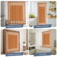 Bathroom Shower Curtain Vintage Inspired Key Design Orange Waterproof ...