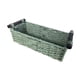 thumbnail image 2 of Cesta de almacenamiento organizadora para gabinete, apilable, rectangular, decorativa Verde, 2 of 9