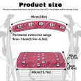 thumbnail image 6 of HELLHERO Medical Supplies Rollator Walker Seat Back Covers & Rollator Seat Back Cover for Neighborhoods and Parks Washable Anti-Slip Cover, 6 of 7