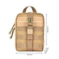 thumbnail image 4 of Bolsa de almacenamiento al aire libre Greeniant para acampar caqui, 4 of 6