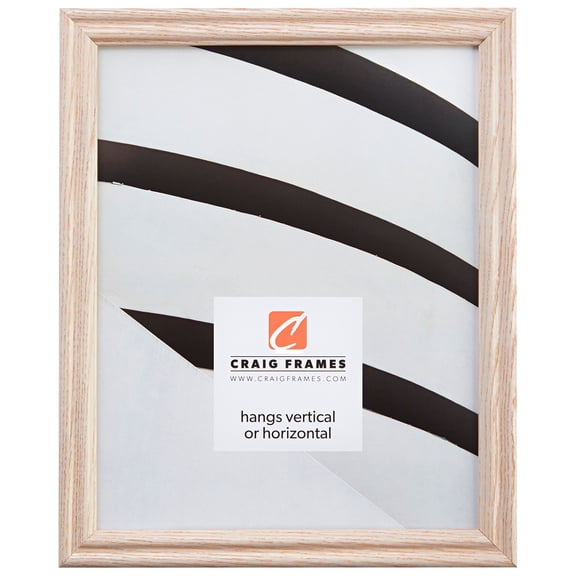 Craig Frames Wiltshire 200, 11x33 inch Traditional Whitewash Hardwood Picture Frame