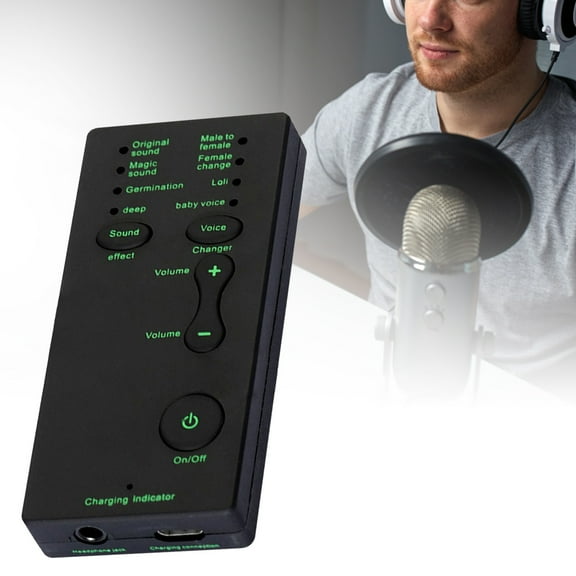 EcoNest Voice Changer Device Change Your Voice Gaming Chatting And Recording Easy To Use With Clear Sound Quality