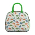 thumbnail image 2 of Womens White Cartoon Cute Dinosaurs Pattern Lunch Box for Work,Insulated Lunch Bag for Women,Loncheras Para Mujer,Leakproof Adult Lunch Bag for Work,Beach,Travel,Picnic,Camping, 2 of 7
