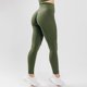 thumbnail image 3 of Gibobby Pantalones mujer Pantalones de yoga para mujer, sin costuras, ajustados a la cadera, de talle , elásticos, de secado rápido, transpirables(Verde， M), 3 of 5