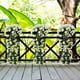 thumbnail image 3 of Ramo De Clorofito Artificial, Pantalla De Cerca De Flores De Seda, Panel De Privacidad De 70 Cm Para Decoración De Paredes Interiores Y Exteriores,Vsgery, 3 of 8