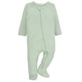 thumbnail image 5 of Baby Essentials Infant Girls 3 Months 4 Pack Footie Bodysuits, 5 of 9